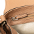 Gucci AB Gucci Brown Beige Calf Leather Medium Soho Chain Crossbody Bag Italy
