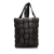 Bottega Veneta AB Bottega Veneta Brown Dark Brown Calf Leather Padded Maxi Intrecciato Tote Italy