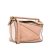 Loewe AB LOEWE Pink Light Pink with White Calf Leather Small Bicolor Puzzle Satchel Spain