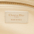 Christian Dior B Dior White Mesh Fabric Medium Cannage Lady Dior Italy