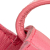 Bottega Veneta B Bottega Veneta Pink Calf Leather Maxi Lambskin Intrecciato Cassette Crossbody Italy