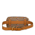 Gucci AB Gucci Brown Coated Canvas Fabric GG Supreme Mickey Mouse Belt Bag Italy
