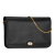 Christian Dior B Dior Black Calf Leather Chain Crossbody France