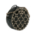 Chanel AB Chanel Black Lambskin Leather Leather Lambskin Round Caged Chain Around Crossbody Italy