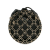 Chanel AB Chanel Black Lambskin Leather Leather Lambskin Round Caged Chain Around Crossbody Italy