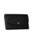 Louis Vuitton B Louis Vuitton Black Monogram Empreinte Leather Emilie Wallet Spain