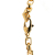 Louis Vuitton AB Louis Vuitton Gold Gold Plated Metal Monogram Crazy In Lock Bracelet Italy