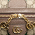 Gucci AB Gucci Brown Beige Coated Canvas Fabric GG Supreme Ophidia Web Satchel Italy