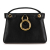 Fendi AB Fendi Black Calf Leather Pico Peekaboo Charm Italy