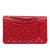 Chanel AB Chanel Red Caviar Leather Leather Medium Classic Caviar Double Flap France