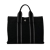 Hermès B Hermès Black Canvas Fabric Fourre Tout PM France