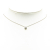 Tiffany & Co AB Tiffany Silver PT950 Metal Platinum Flower Bezel Diamond Pendant Necklace United States