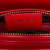 Christian Dior AB Dior Red Lambskin Leather Leather Medium Lambskin Cannage Lady Dior Italy