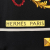 Hermès AB Hermès Black Silk Fabric Les Cles Scarf France