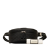 Gucci AB Gucci Black Nylon Fabric GG Web Belt Bag Italy