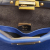 Fendi B Fendi Blue Calf Leather Micro Peekaboo Satchel Italy