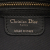 Christian Dior B Dior Black Coated Canvas Fabric Small Cannage Metropole Tote Italy