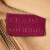 Prada B Prada Brown Beige with Purple Canvas Fabric Tote Bag Italy