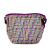 Fendi B Fendi Purple with Multi Nylon Fabric Multicolor Zucca Crossbody Italy