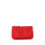 Bottega Veneta AB Bottega Veneta Red Calf Leather Intrecciato Coin Pouch Italy