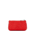 Bottega Veneta AB Bottega Veneta Red Calf Leather Intrecciato Coin Pouch Italy