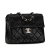 Chanel B Chanel Black Lambskin Leather Leather Mini Square Classic Lambskin Single Flap France