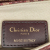 Christian Dior B Dior Red Bordeaux Canvas Fabric Mini Oblique Saddle Italy