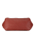 Bottega Veneta B Bottega Veneta Red Calf Leather Intrecciato Shoulder Bag Italy