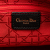 Christian Dior B Dior Black Lambskin Leather Leather Medium Lambskin Cannage Lady Dior Italy