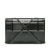 Christian Dior AB Dior Black Patent Leather Leather Metallic Patent Microcannage Diorama Wallet on Chain Italy