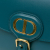Christian Dior AB Dior Blue Calf Leather Medium Bobby Crossbody Bag Italy