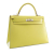 Hermès AB Hermès Yellow Calf Leather Epsom Kelly Sellier 32 France