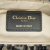 Christian Dior AB Dior Blue Canvas Fabric Mini Oblique Saddle Italy