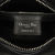 Christian Dior AB Dior Black Calf Leather Medium skin Pockets Lady Dior Italy