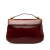 Christian Dior B Dior Red Bordeaux Calf Leather Oblique Satchel Italy