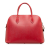 Hermès AB Hermès Red Calf Leather Courchevel Bolide 35 France