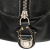 Prada B Prada Black Calf Leather Vitello Daino Dome Bag Italy