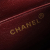 Chanel B Chanel Black Lambskin Leather Leather CC Chevron Lambskin Flap France