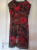 Marina Rinaldi Pure silk anemone print dress 42-44