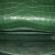 Saint Laurent AB Yves Saint Laurent Green Dark Green Calf Leather Medium Croc Embossed Sunset Shoulder Bag Italy