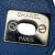 Chanel AB Chanel Blue Caviar Leather Leather Medium Caviar Chevron Data Center Envelope Flap France