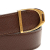 Hermès B Hermès Brown with Blue Navy Calf Leather Clemence Reversible Etrier Belt France