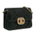 Chanel AB Chanel Black Calf Leather Quilted skin Strass Clutch With Chain Flap Italy