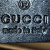 Gucci AB Gucci Black Suede Leather Interlocking G Crystal Crossbody Bag Italy