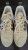 Louis Vuitton Gold Knit Fabric Leather Aftergame Sneakers