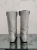 Chanel Silberne Mid Calf Stiefel