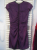 Marc Jacobs Robe en soie violette 34