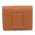 Hermès AB Hermès Brown Calf Leather Evercolor Roulis Slim Wallet France