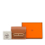 Hermès AB Hermès Brown Calf Leather Evercolor Roulis Slim Wallet France