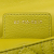 Christian Dior AB Dior Yellow Neon Yellow Calf Leather Small skin Cannage Caro Italy